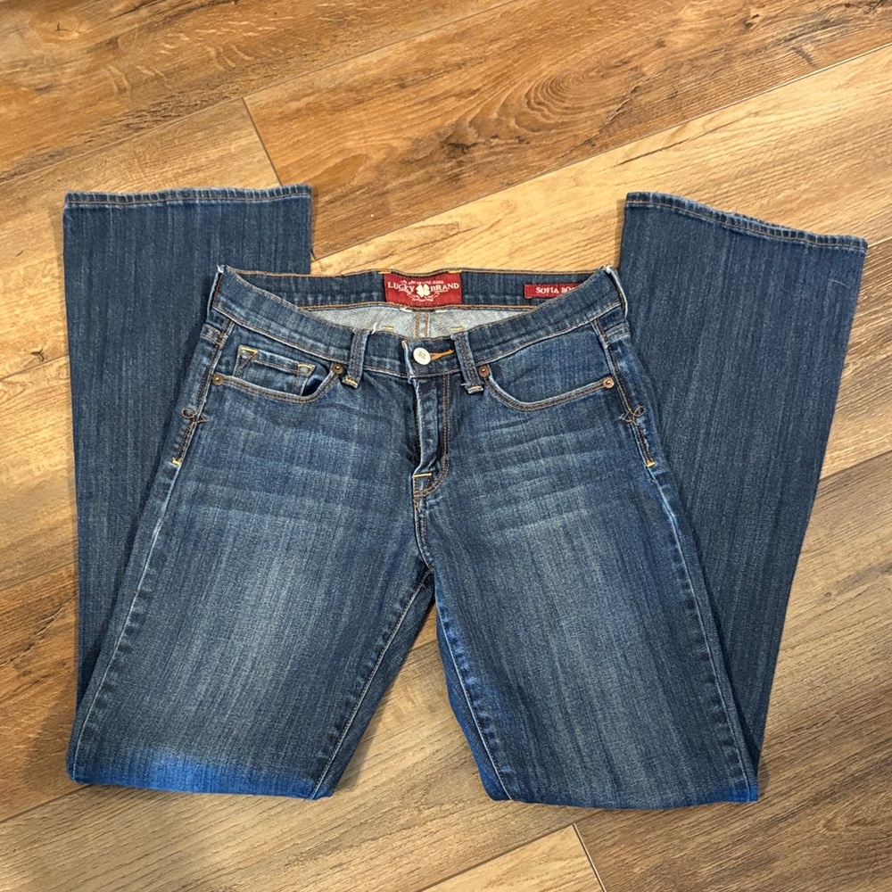 Lucky Brand Dark Blue Boot Cut Jeans